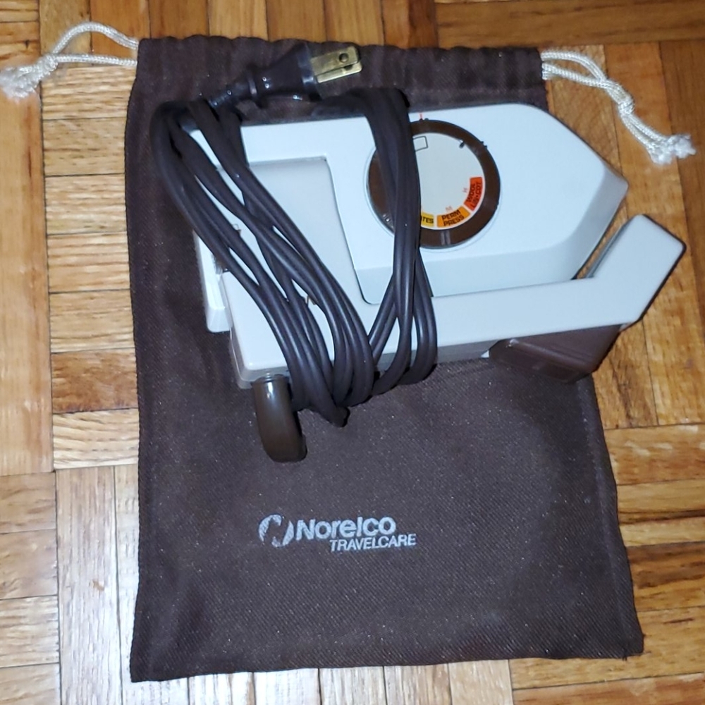 Vintage travel iron